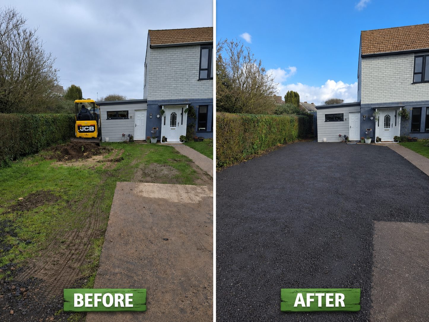 Driveways and groundworks preparation