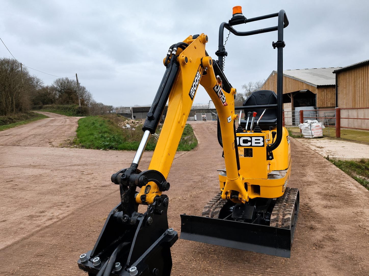 Operated plant hire machinery